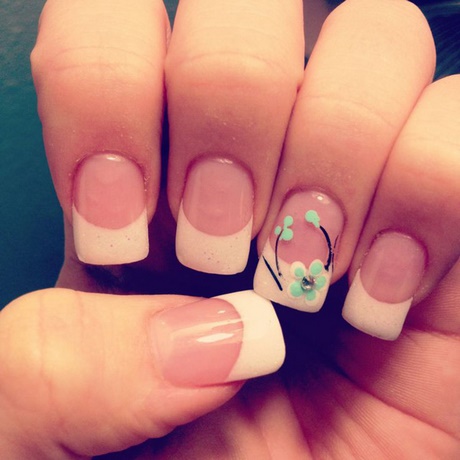 pink-and-white-french-nail-designs-24_20 Roz și alb modele de unghii franceze