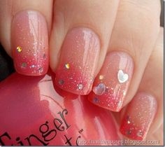 pink-color-nail-art-designs-83_9 Modele de unghii de culoare Roz