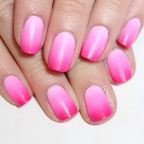 pink-color-nail-art-39_14 Arta unghiilor de culoare Roz