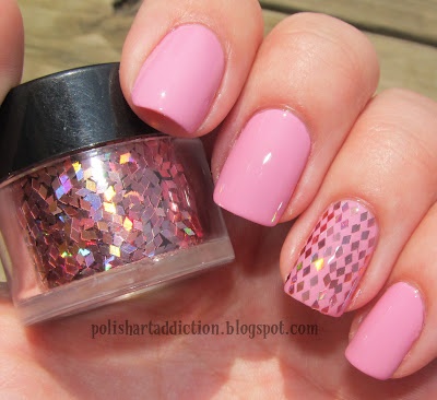 pink-cute-nails-75_14 Roz unghii drăguț
