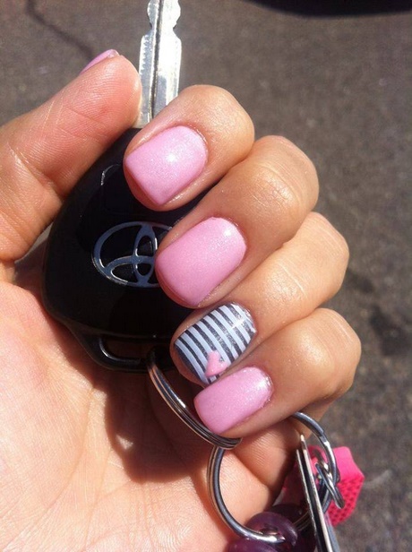 pink-cute-nails-75_7 Roz unghii drăguț