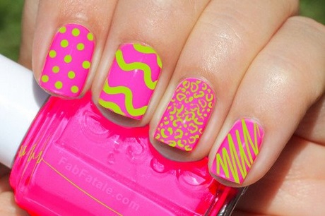 pink-cute-nails-75_9 Roz unghii drăguț