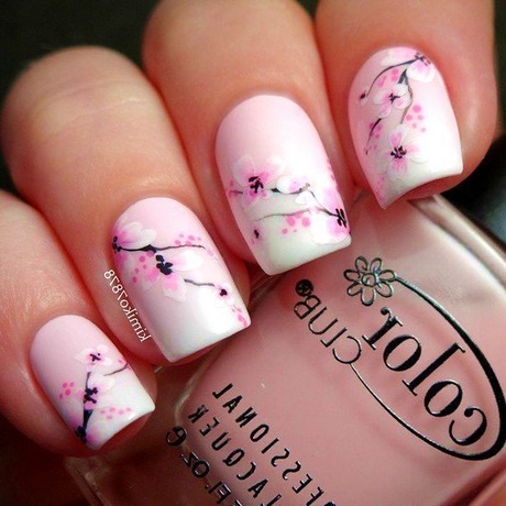 pink-manicure-designs-24_8 Modele de manichiură roz