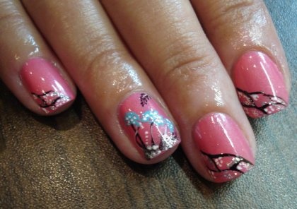 pink-nail-art-for-short-nails-72_19 Pink nail art pentru unghii scurte