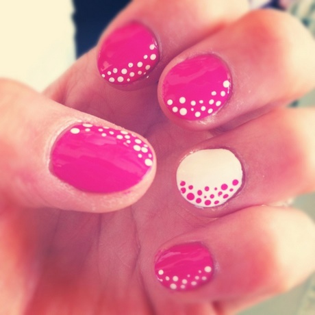 pink-nail-art-for-short-nails-72_8 Pink nail art pentru unghii scurte