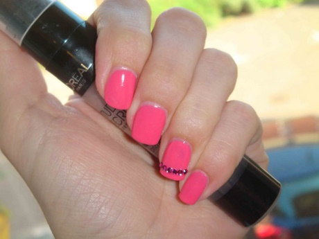 pink-nail-designs-for-short-nails-50_14 Modele de unghii roz pentru unghii scurte