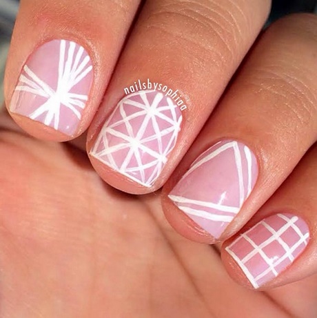 pink-nail-designs-for-short-nails-50_15 Modele de unghii roz pentru unghii scurte