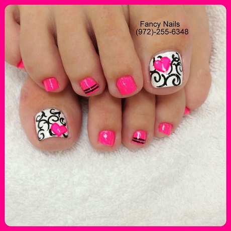 pink-toenail-designs-88_20 Modele roz toenail