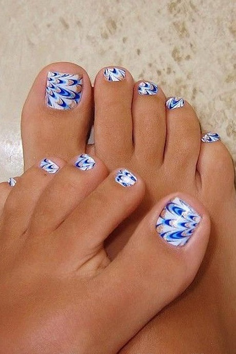 pretty-toe-nail-designs-16 Modele de unghii destul de deget de la picior