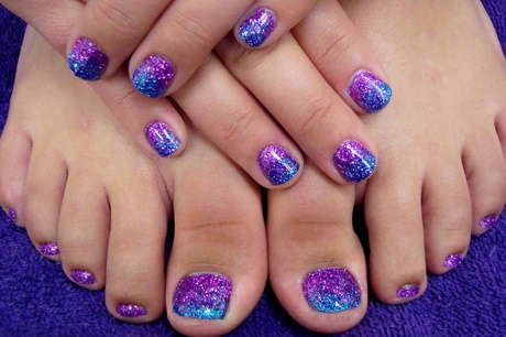purple-and-blue-nail-designs-32_9 Modele de unghii violet și albastru