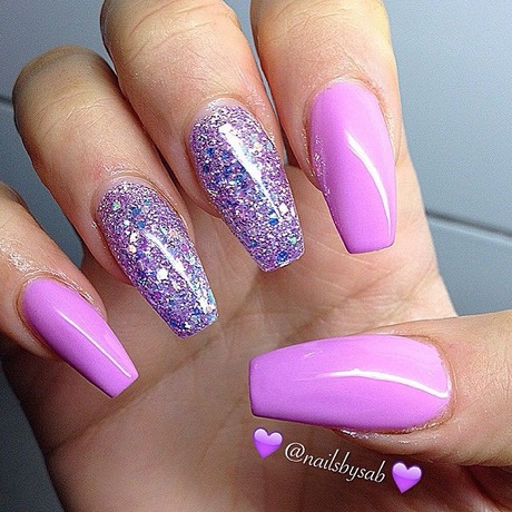 purple-and-pink-nail-designs-19_19 Modele de unghii violet și roz