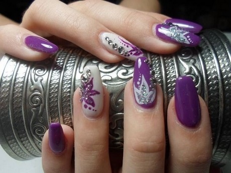 purple-nail-art-ideas-01_20 Idei de unghii violet