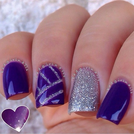 purple-nail-polish-designs-62_11 Modele de lac de unghii violet