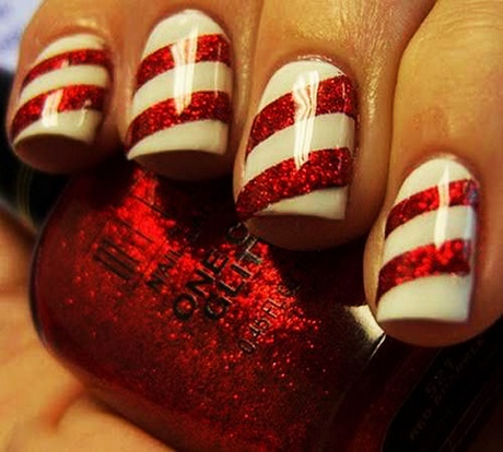 red-and-white-nail-polish-designs-06_6 Modele de lacuri de unghii roșii și albe