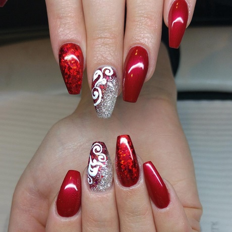 red-design-nails-69_19 Unghii de design roșu