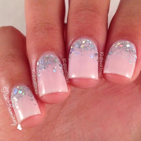 silver-and-pink-nail-designs-80_19 Modele de unghii de argint și roz