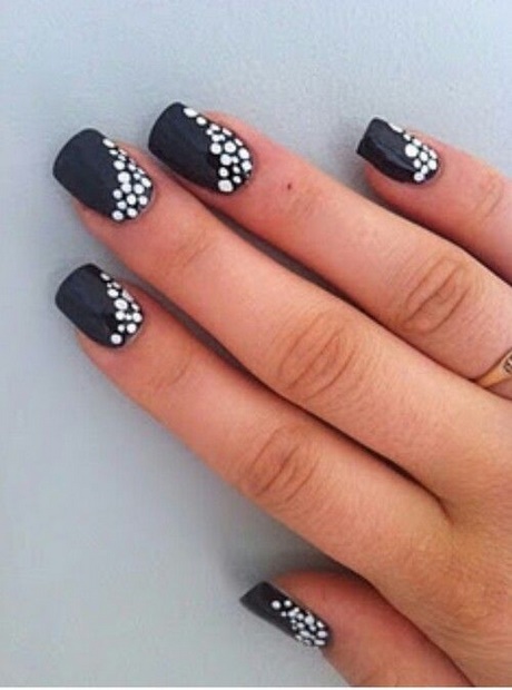 silver-nail-art-ideas-79_10 Idei de unghii de argint