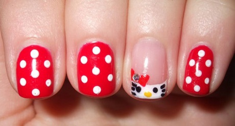 simple-and-nice-nail-art-design-77_18 Design simplu și frumos de unghii