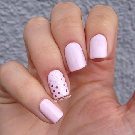 simple-pink-nails-77 Unghii simple roz