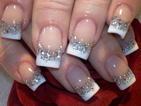 sparkly-french-nails-27_8 Sparkly Franceză cuie