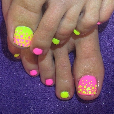 toe-nail-art-designs-for-summer-51_13 Toe nail art modele pentru vara