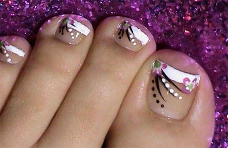 toe-nail-designs-for-fall-67_12 Toe modele de unghii pentru toamna