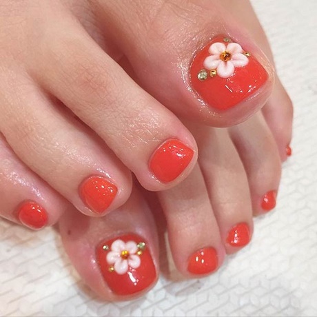 toe-nail-flower-design-63_19 Design de flori pentru unghii