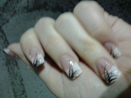 white-line-nail-designs-02_4 Modele de unghii de linie albă