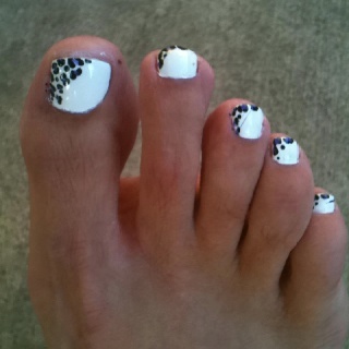 white-toe-nail-art-84_3 Alb deget de la picior nail art