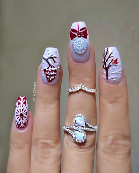 3d-christmas-nail-designs-55_17 Modele de unghii de Crăciun 3D