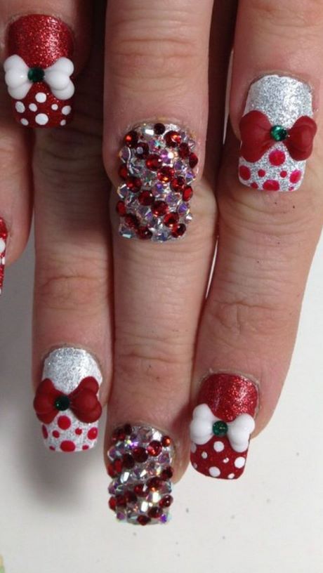 3d-christmas-nail-designs-55_8 Modele de unghii de Crăciun 3D