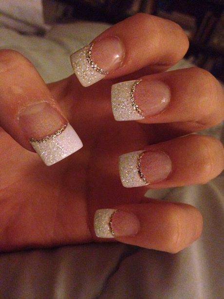 acrylic-nail-designs-glitter-tips-69_13 Acrilice unghii modele sclipici sfaturi