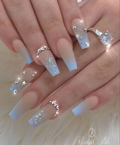 acrylic-nail-designs-with-jewels-22_20 Modele de unghii acrilice cu bijuterii