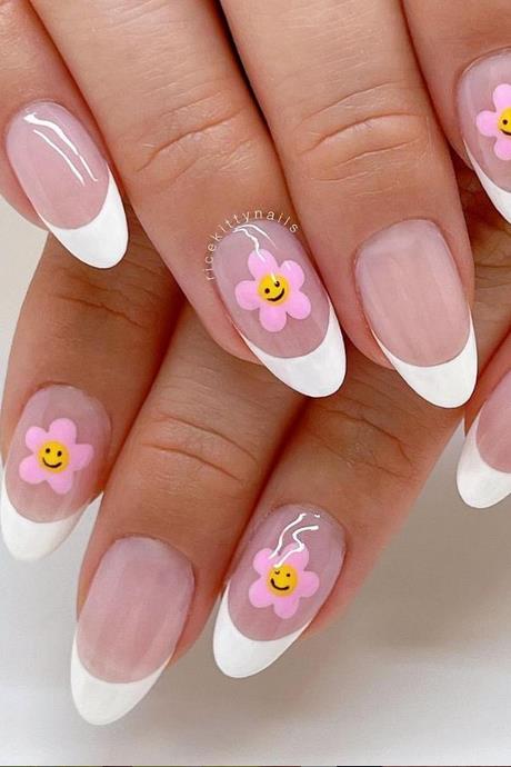 acrylic-nail-french-manicure-designs-96_12 Unghii acrilice modele de manichiură franceză