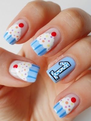 birthday-nail-art-ideas-75_5 Idei de artă pentru unghii de ziua de naștere