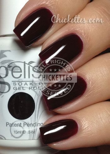 black-cherry-nail-designs-60_14 Modele de unghii de cireș negru