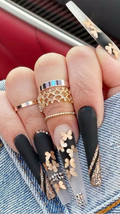 black-design-on-nails-95_11 Design negru pe unghii