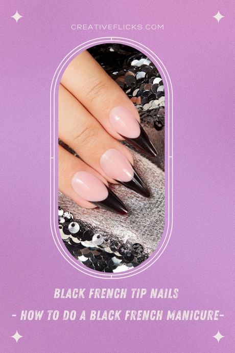 black-french-tip-nail-designs-68_13 Negru Franceză sfat modele de unghii