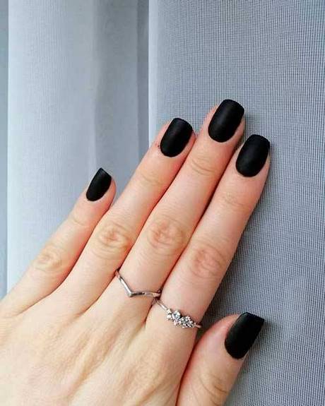 black-gel-nails-tumblr-96_3 Unghii cu gel negru tumblr