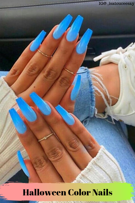 blue-ombre-stiletto-nails-13 Unghii stiletto ombre albastre