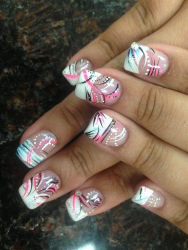 busy-nail-designs-70_16 Modele de unghii ocupate