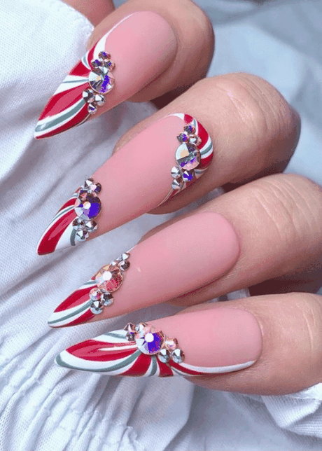 christmas-3d-nails-designs-50 Crăciun 3D cuie modele