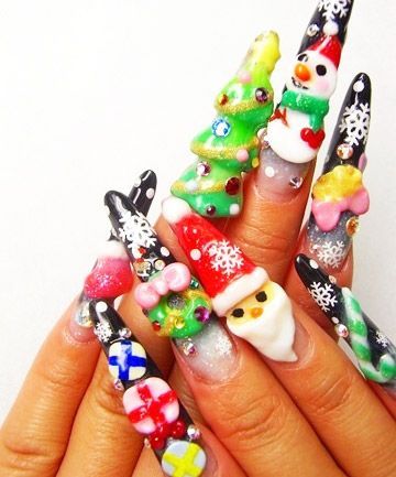 christmas-3d-nails-designs-50_9 Crăciun 3D cuie modele