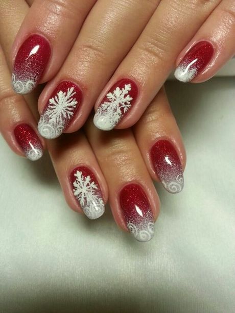 christmas-nail-ideas-pinterest-77_18 Idei de unghii de Crăciun pinterest