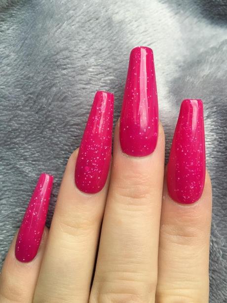 coffin-pink-glitter-nails-67_8 Sicriu roz sclipici cuie