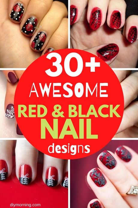 dark-red-gel-nail-designs-68_6 Modele de unghii cu gel roșu închis