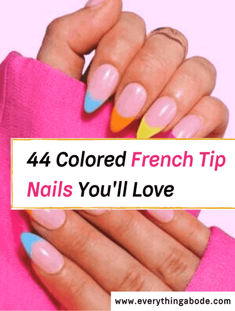 different-styles-of-french-tip-nails-95 Diferite stiluri de unghii franceze