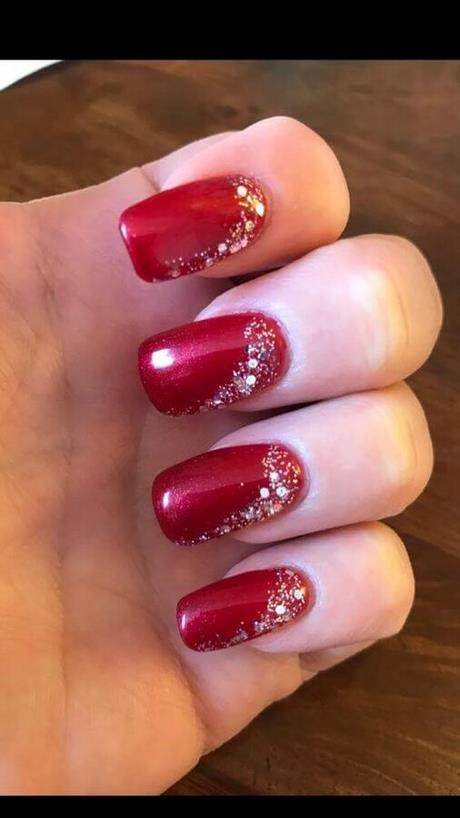 dip-nail-designs-for-christmas-24 Modele de unghii Dip pentru Crăciun