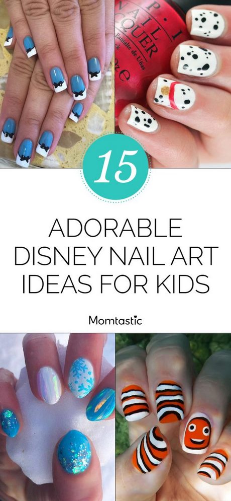 disney-themed-gel-nails-37_7 Unghii cu gel tematice Disney