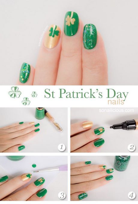 diy-st-patricks-day-nail-designs-02_14 Diy st patrick ' s Day modele de unghii